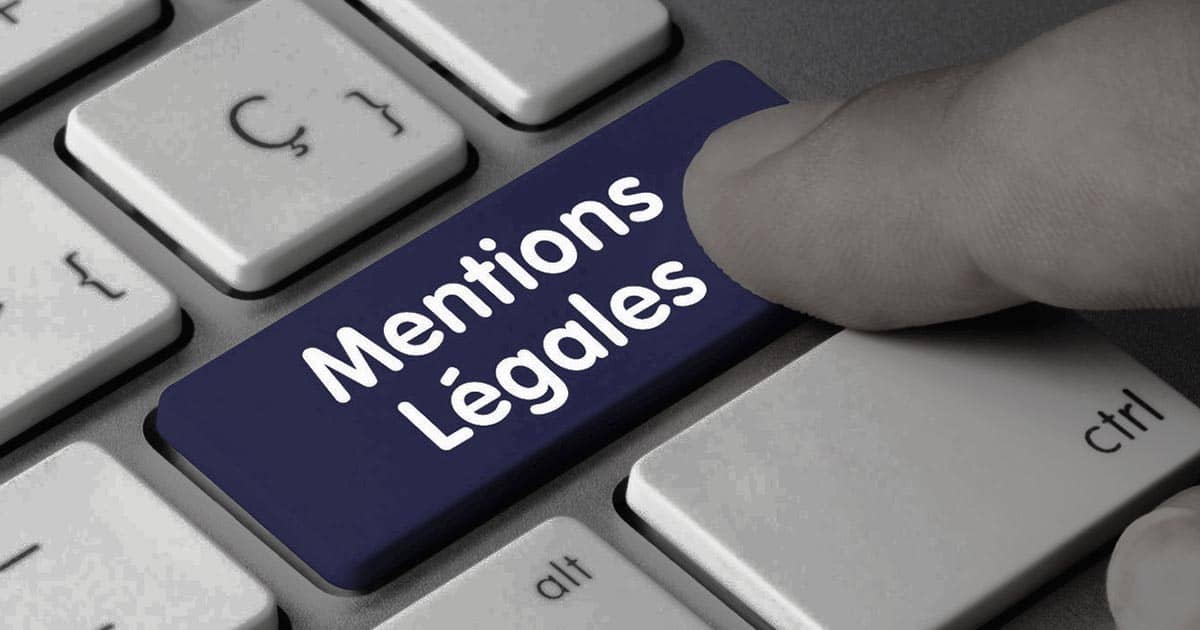 mentions légales RGPD