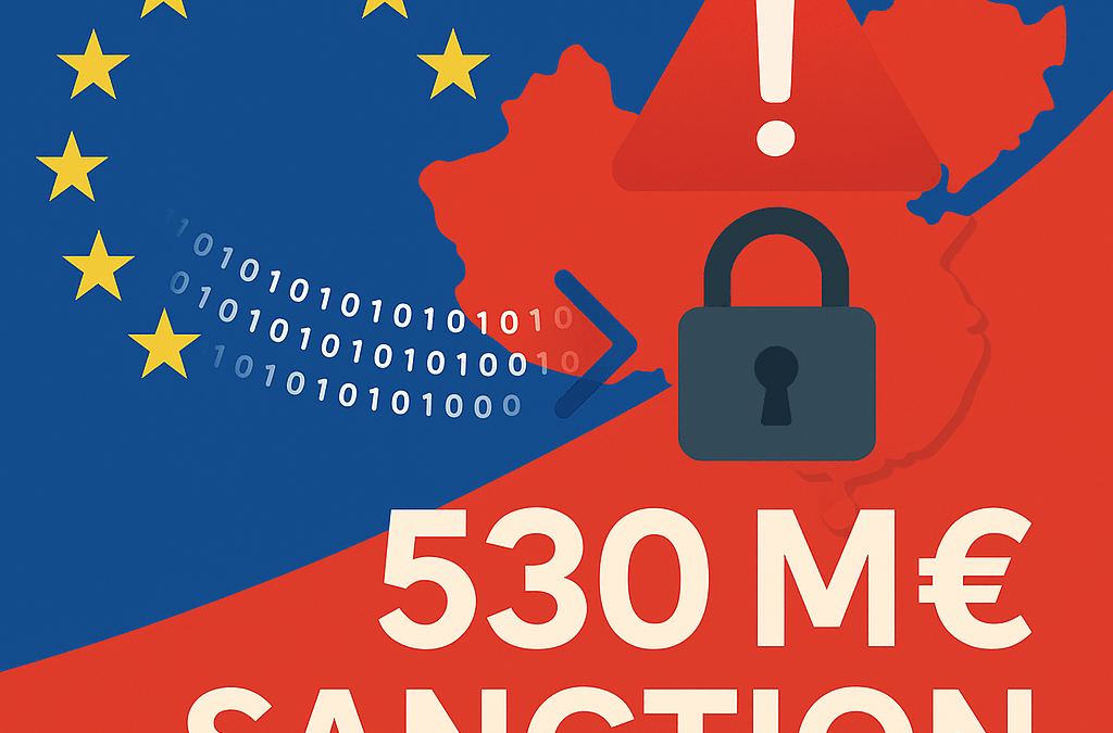 TikTok sanctionné à hauteur de 530 millions d’euros : pourquoi vos données personnelles sont (encore) au centre du jeu