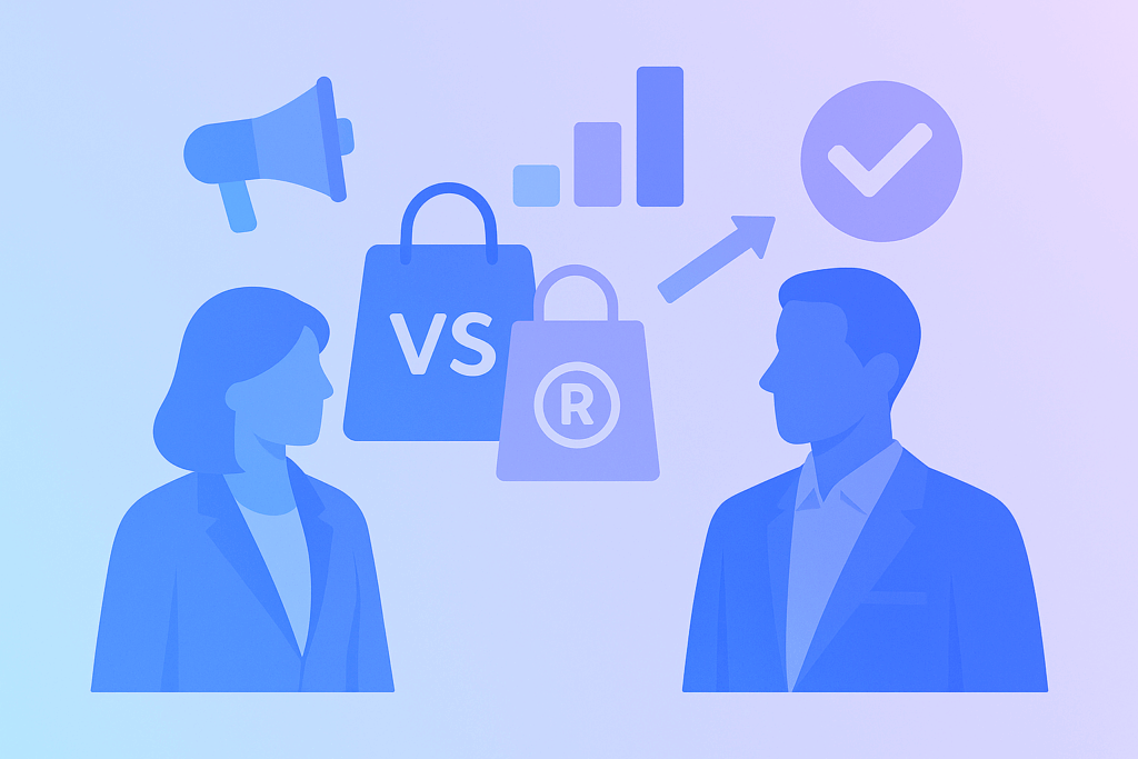 Publicité comparative dans la mode : lignes rouges