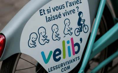 Autocollants anti-IVG sur les Vélib’ : quand la liberté d’expression tourne à la contrefaçon du logo