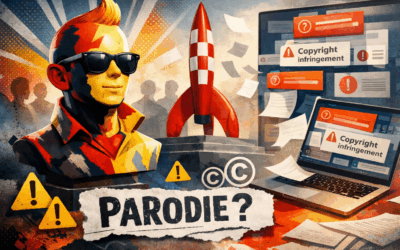 Bustes de Tintin : pourquoi la “parodie” ne passe pas (et ce que ça change pour les artistes)